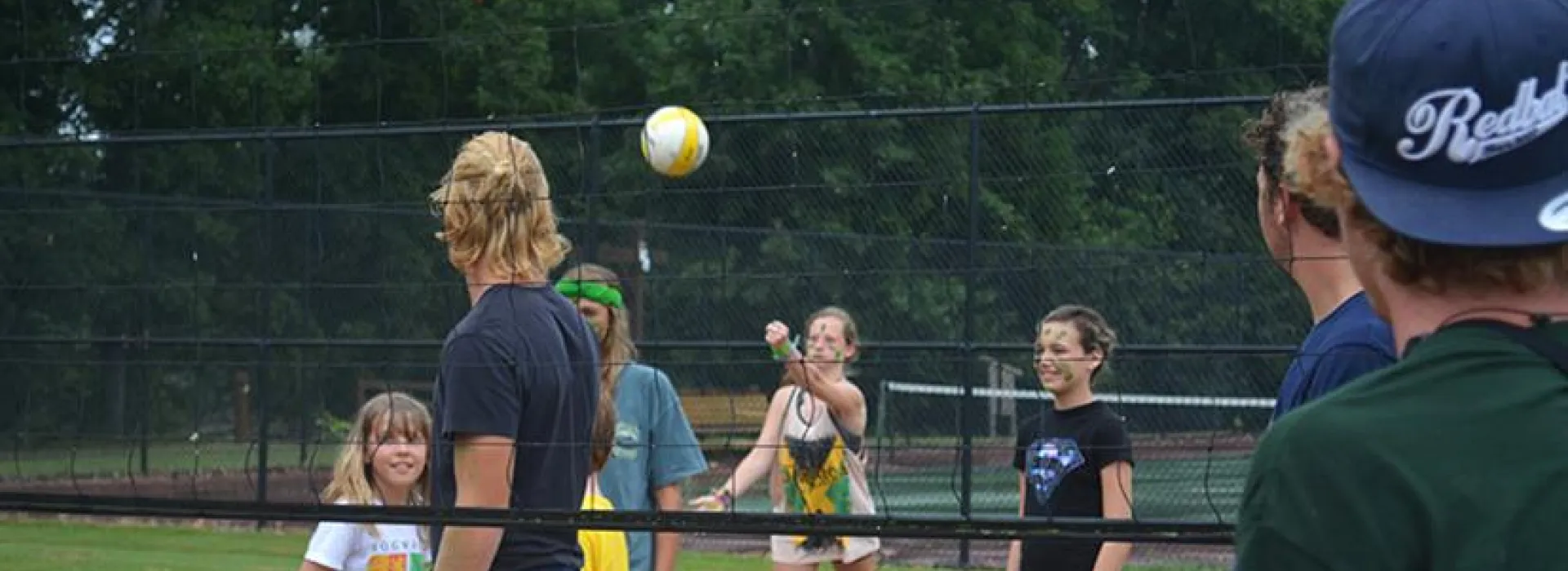Volleyball Courts at Camp Widjiwagan
